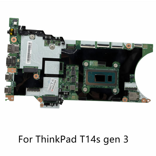5B21J77159 For ThinkPad T14s Gen 3 Laptop Motherboard with i7-1255U 16GB RAM NM-E091