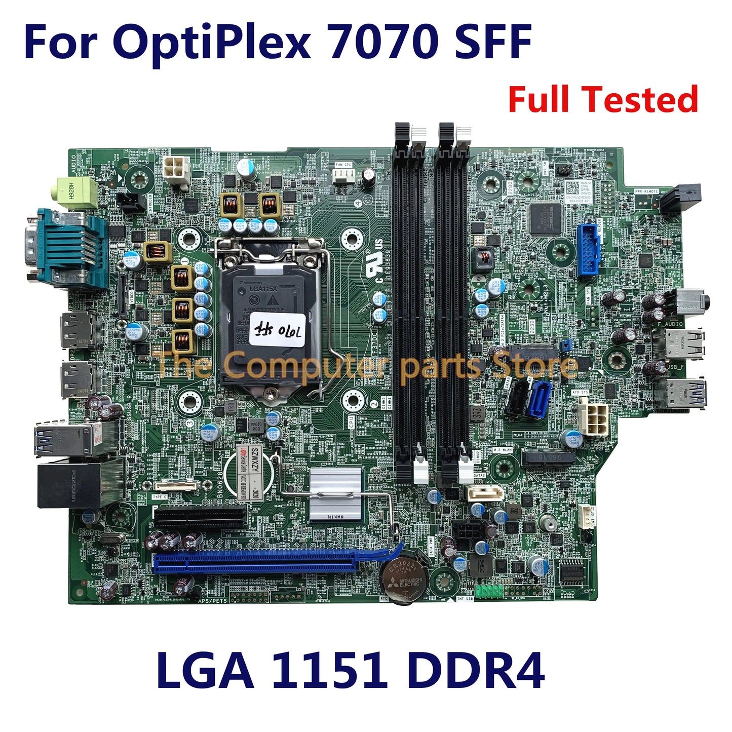 For Dell OptiPlex 7070 SFF Motherboard LGA 1151 DDR4 CN-0YNVJG 0YNVJG YNVJG