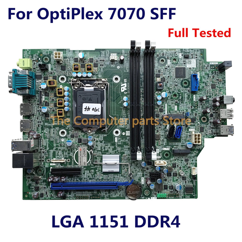 For Dell OptiPlex 7070 SFF Motherboard LGA 1151 DDR4 CN-0YNVJG 0YNVJG YNVJG