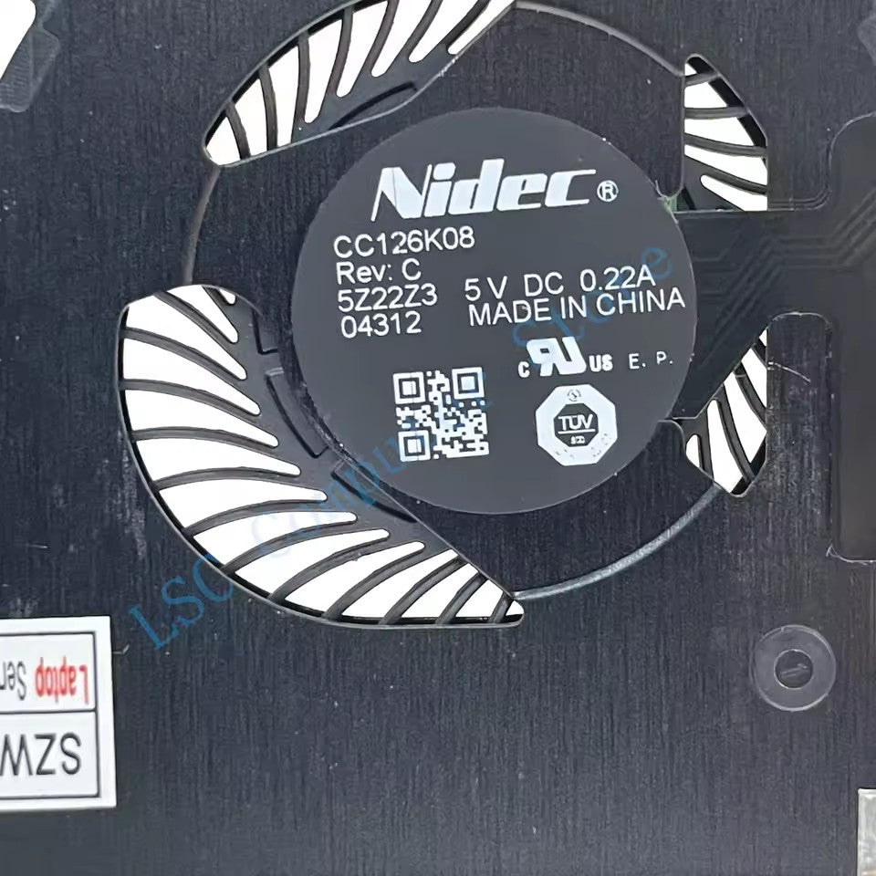 For Lenovo ThinkPad X1 Carbon 4th Gen & X1 Yoga 1st Gen Laptop CPU Cooling Fan Heatsink 00JT800 01AW976