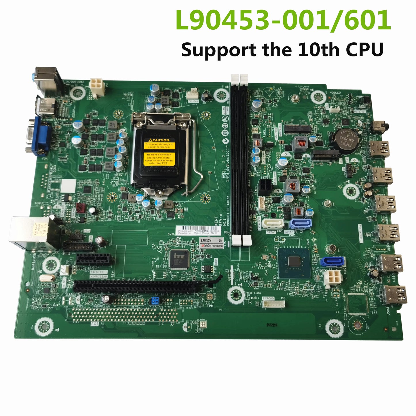 For HP 280 282 300 Pro G6 290 G4 MT Desktop Motherboard LGA1200 DDR4 L90453-001 L90453-601