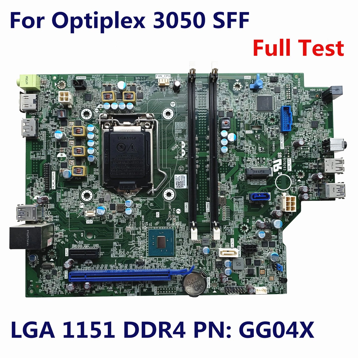 For Dell OptiPlex 3050 SFF Desktop Motherboard 0GG04X GG04X LGA1151 DDR4 B250