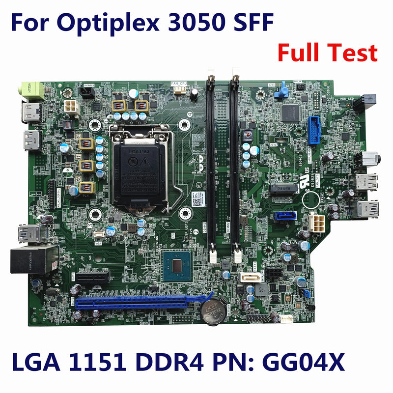 For Dell OptiPlex 3050 SFF Desktop Motherboard 0GG04X GG04X LGA1151 DDR4 B250