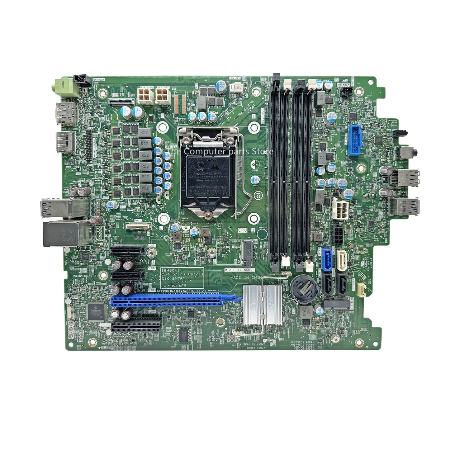 For Dell OptiPlex 5080 MT Motherboard Intel Q470 LGA 1200 DDR4 P/N: 032W55 32W55 Model 18460-1