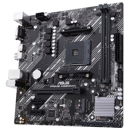 For ASUS PRIME A520M-K Gaming Motherboard AMD A520 Socket AM4