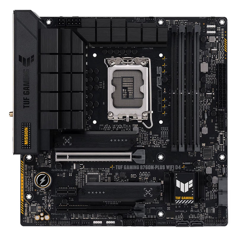 For ASUS TUF Gaming B760M-PLUS WIFI D4 Intel B760 LGA 1700 mATX Motherboard